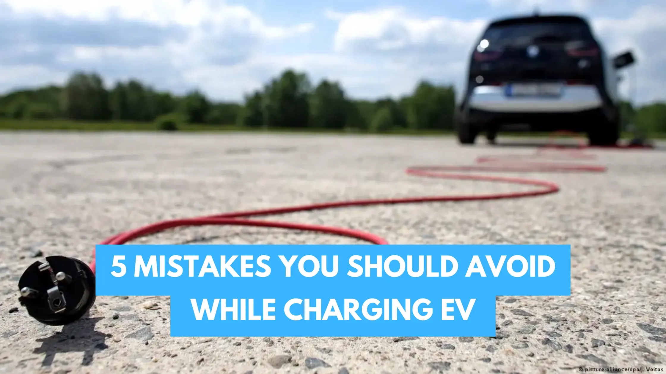 Read more about the article 5 Things to Avoid While Charging Your Electric Vehicle