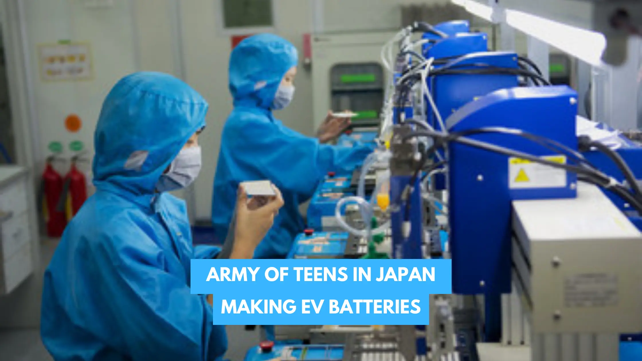Read more about the article Japan is Making an ‘Army’ of Teens for Making EV Batteries